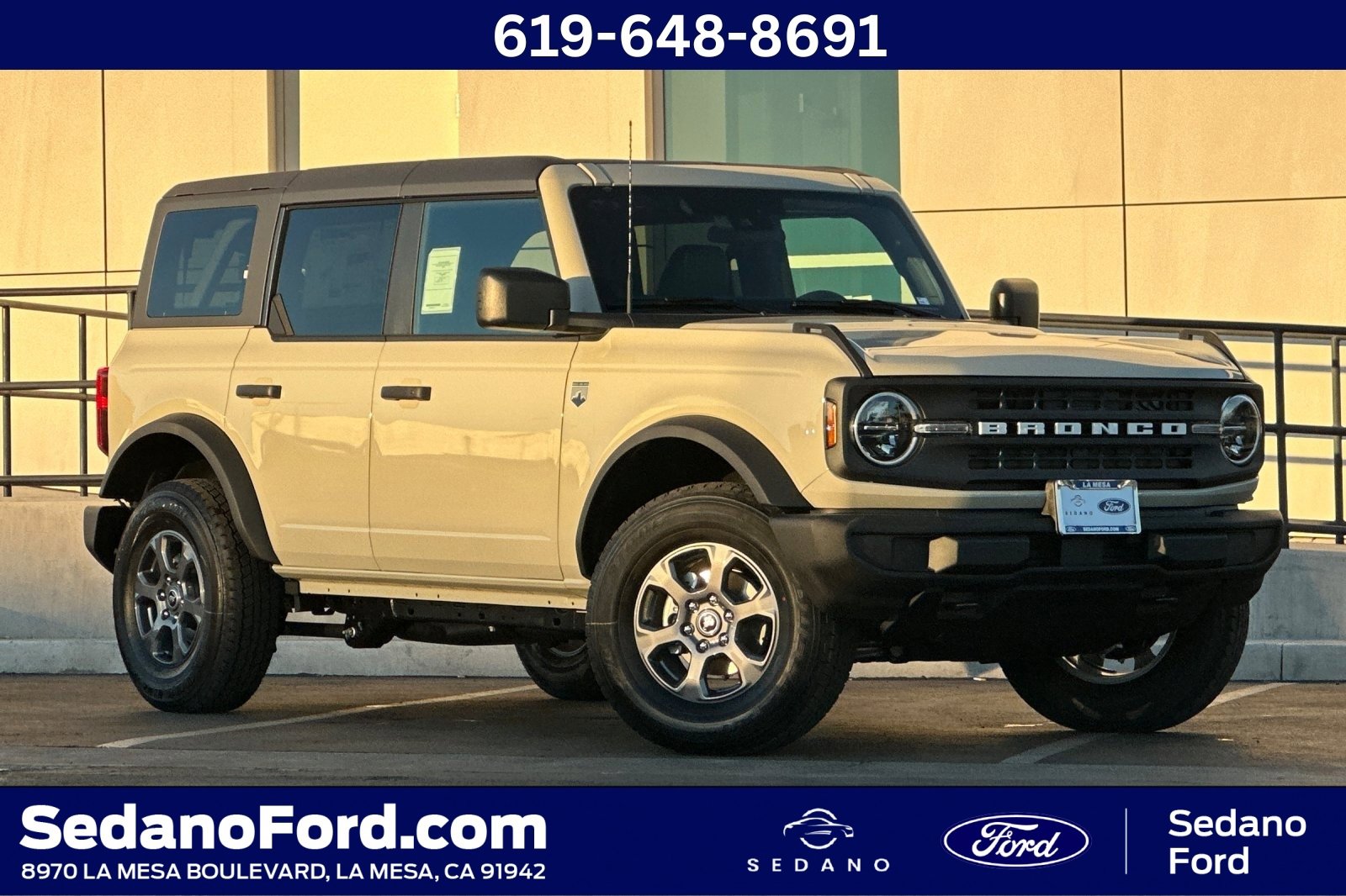 New 2025 Ford Bronco Big Bend