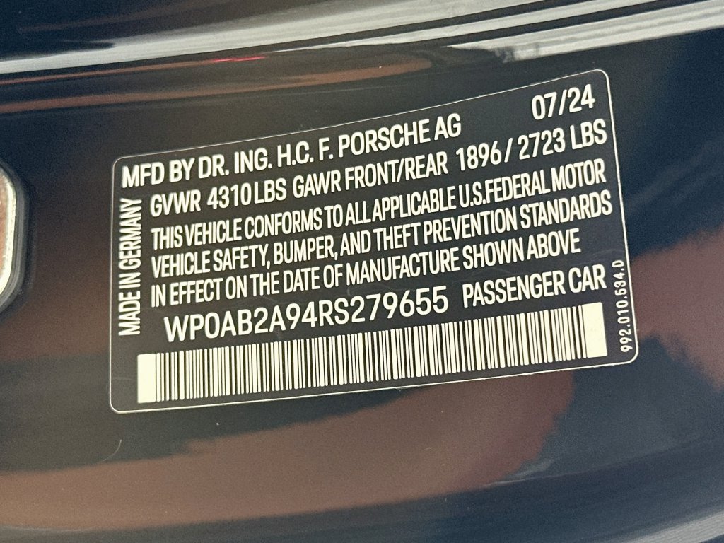Certified 2024 Porsche 911 Carrera S RWD image 31