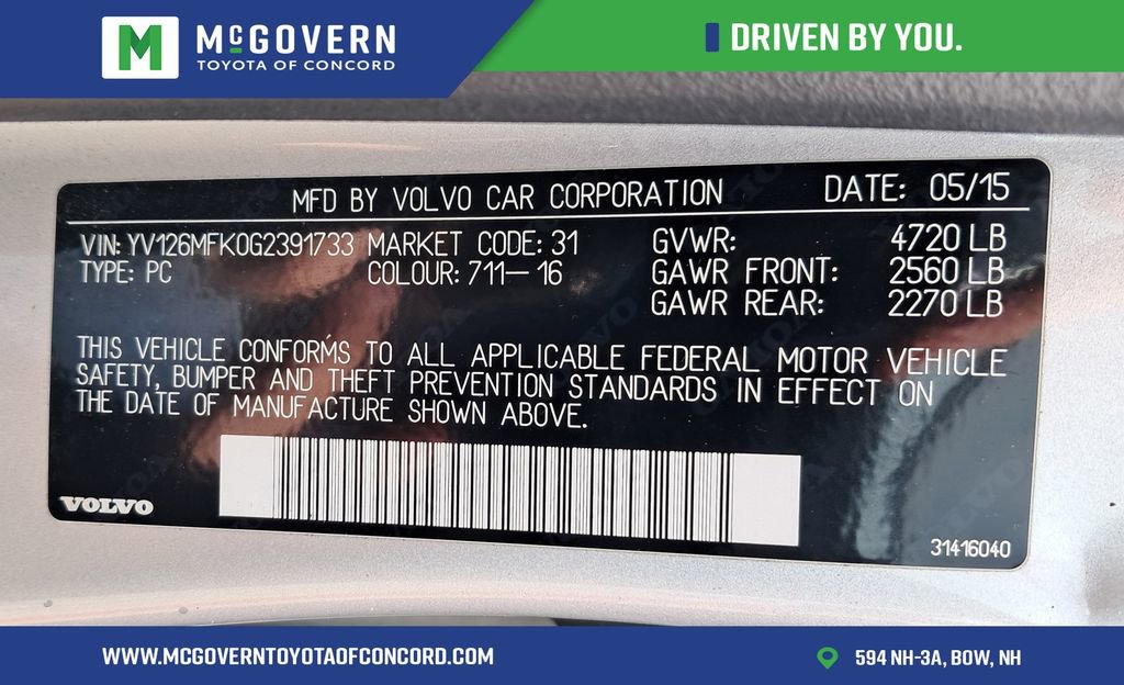 Used 2016 Volvo S60 T5 Premier image 22