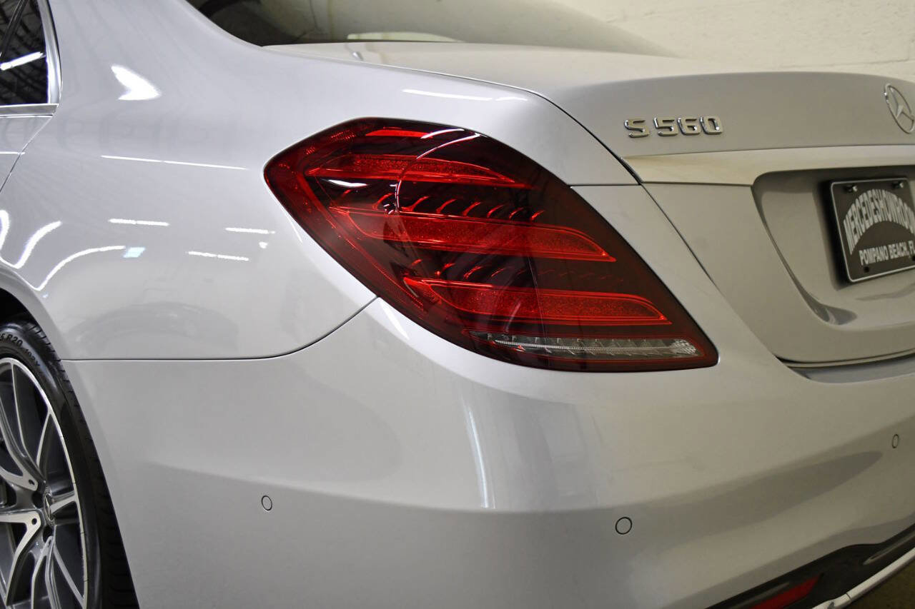 Used 2018 Mercedes-Benz S 560 4MATIC Sedan image 30