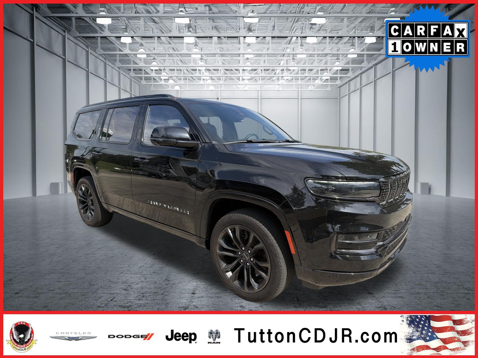 Used 2024 Jeep Grand Wagoneer Series III w/ Rear Seat Video Group 1