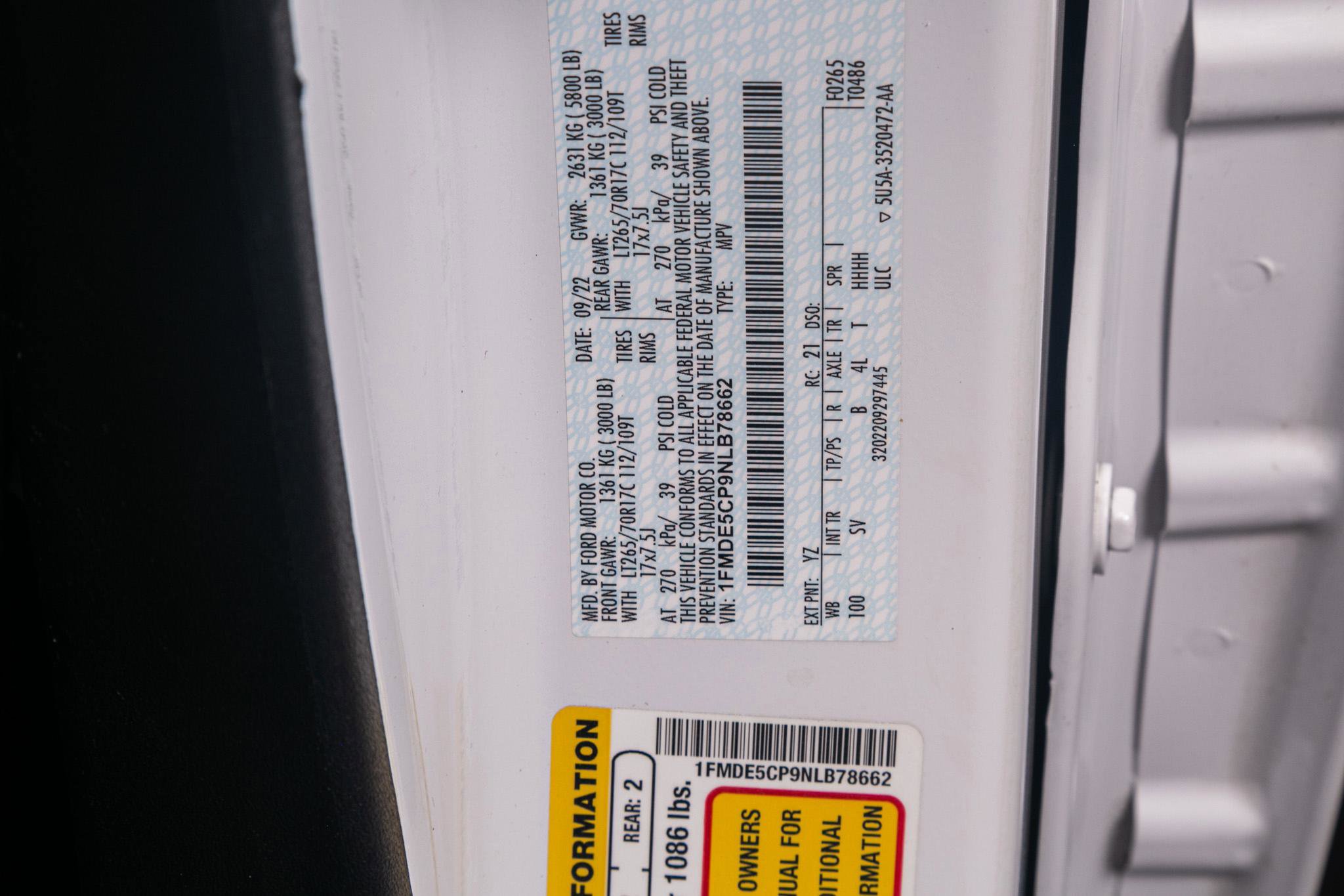 Used 2022 Ford Bronco Black Diamond AWD/4WD image 43