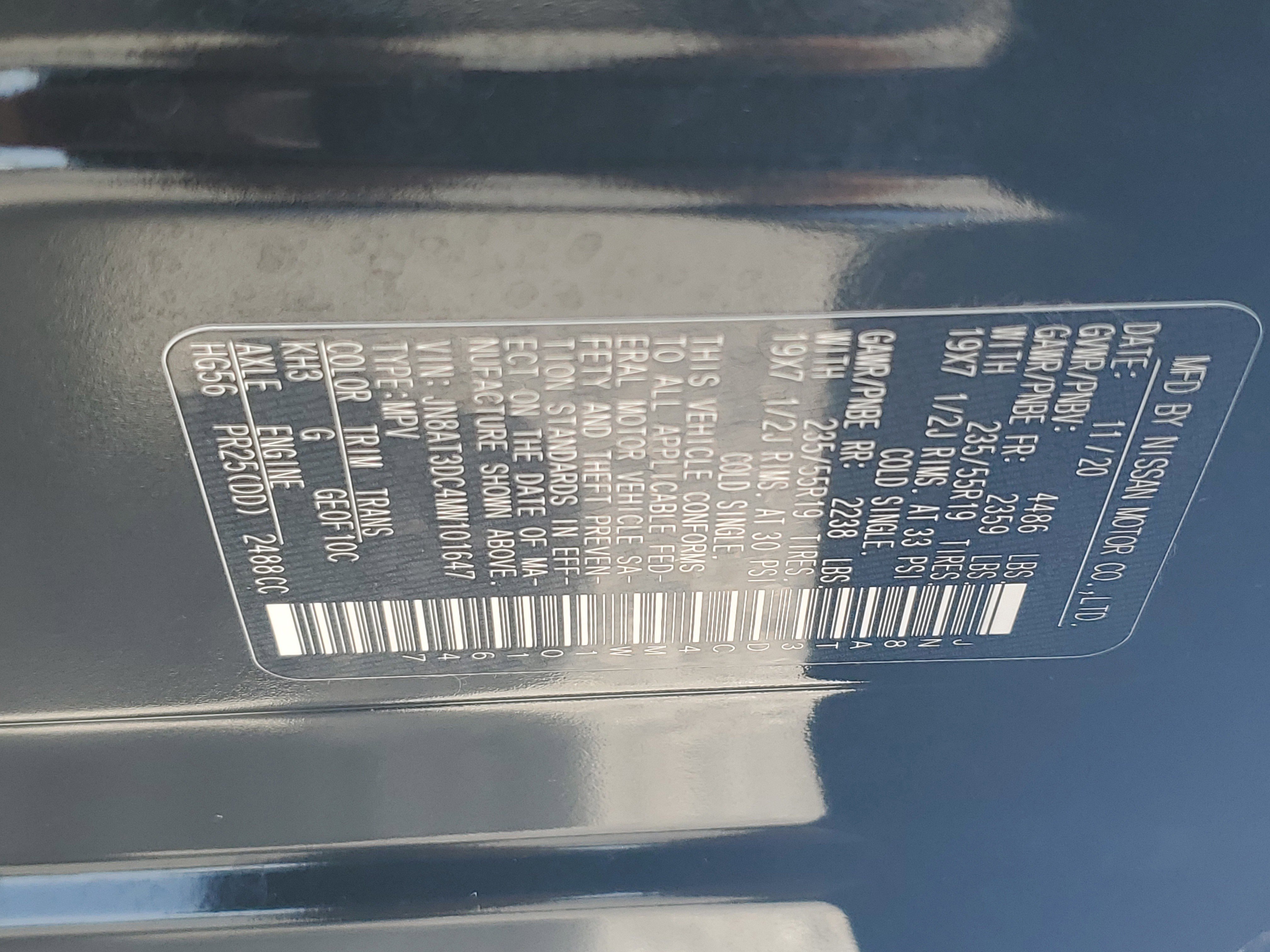 Certified 2021 Nissan Rogue Platinum FWD image 24