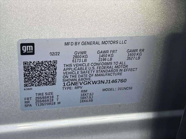 Used 2022 Chevrolet Traverse LT image 18