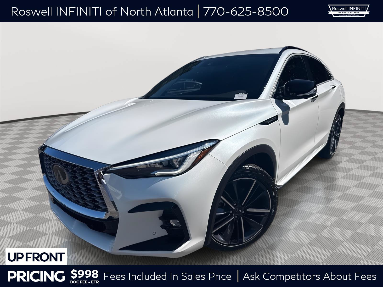 Used 2025 INFINITI QX55 Sensory w/ Lighting Package AWD/4WD image 1