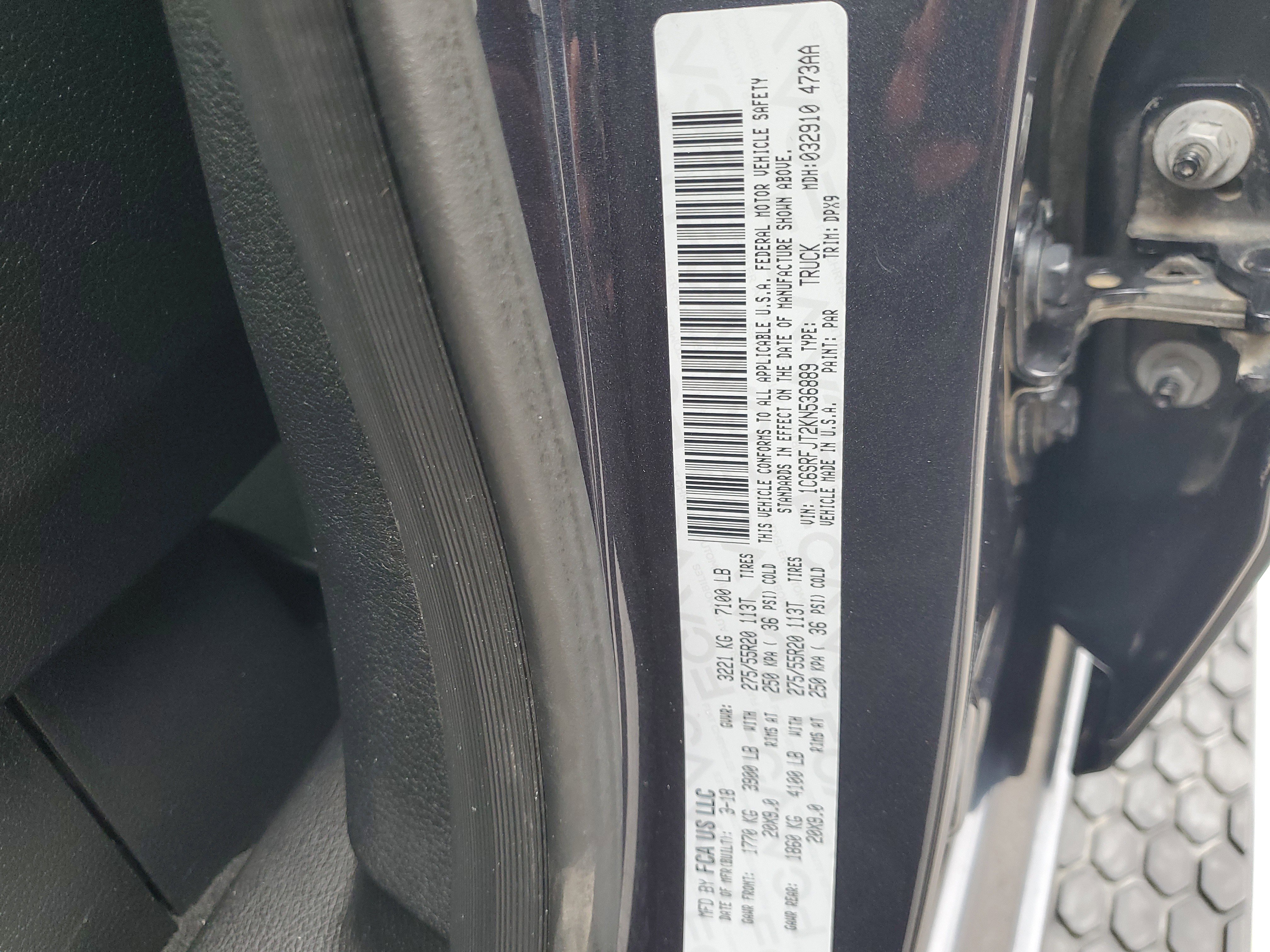 Used 2019 RAM 1500 Laramie w/ Bed Utility Group image 30