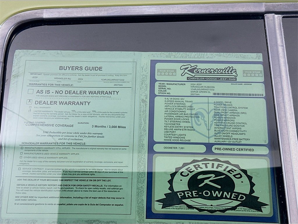 Used 2024 Jeep Wrangler Unlimited Rubicon 392 image 38