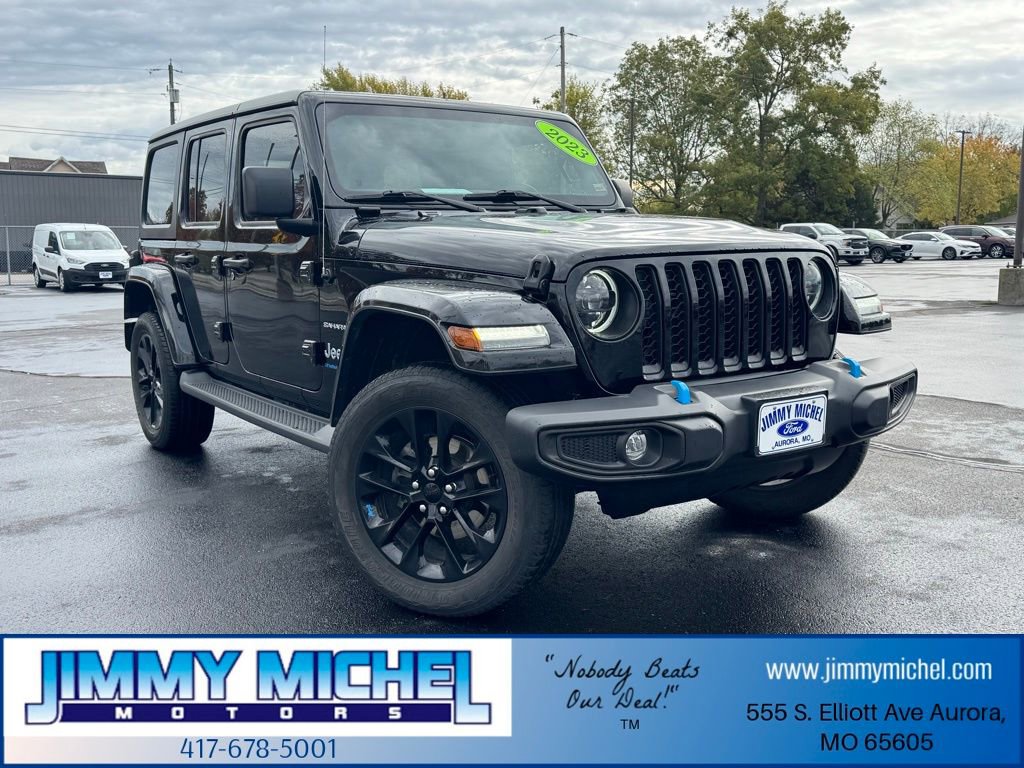Used 2023 Jeep Wrangler Unlimited Sahara image 1