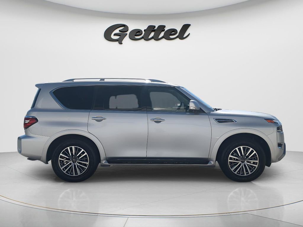 Certified 2024 Nissan Armada SL w/ Captain's Chairs Package RWD image 4