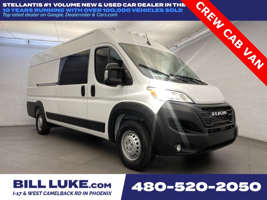 New 2026 RAM ProMaster 3500 w/ Crew Van Package