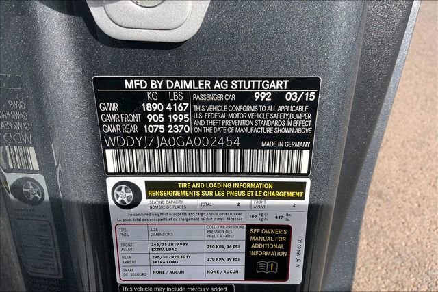 Used 2016 Mercedes-Benz AMG GT S image 30