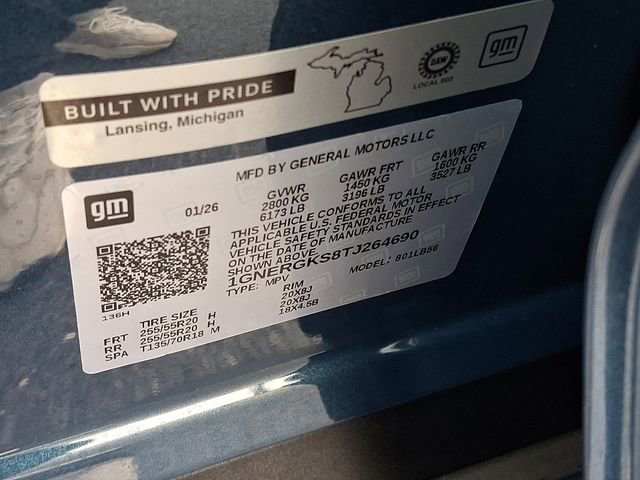 New 2026 Chevrolet Traverse LT w/ Sun and Wheel Package image 18