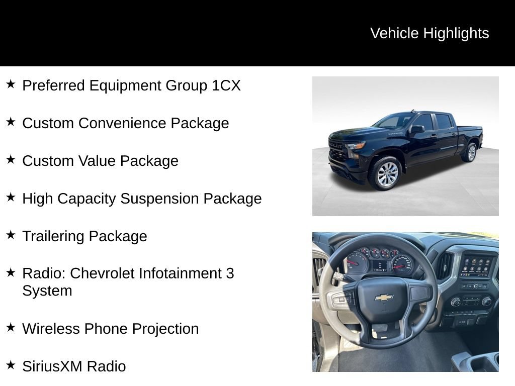 Certified 2022 Chevrolet Silverado 1500 Custom AWD/4WD image 9