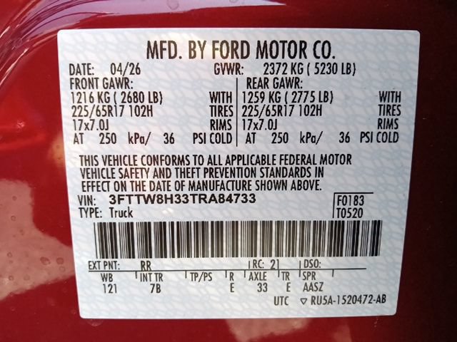 New 2026 Ford Maverick XLT FWD image 33