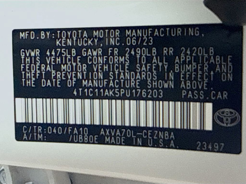 Used 2023 Toyota Camry LE FWD image 30