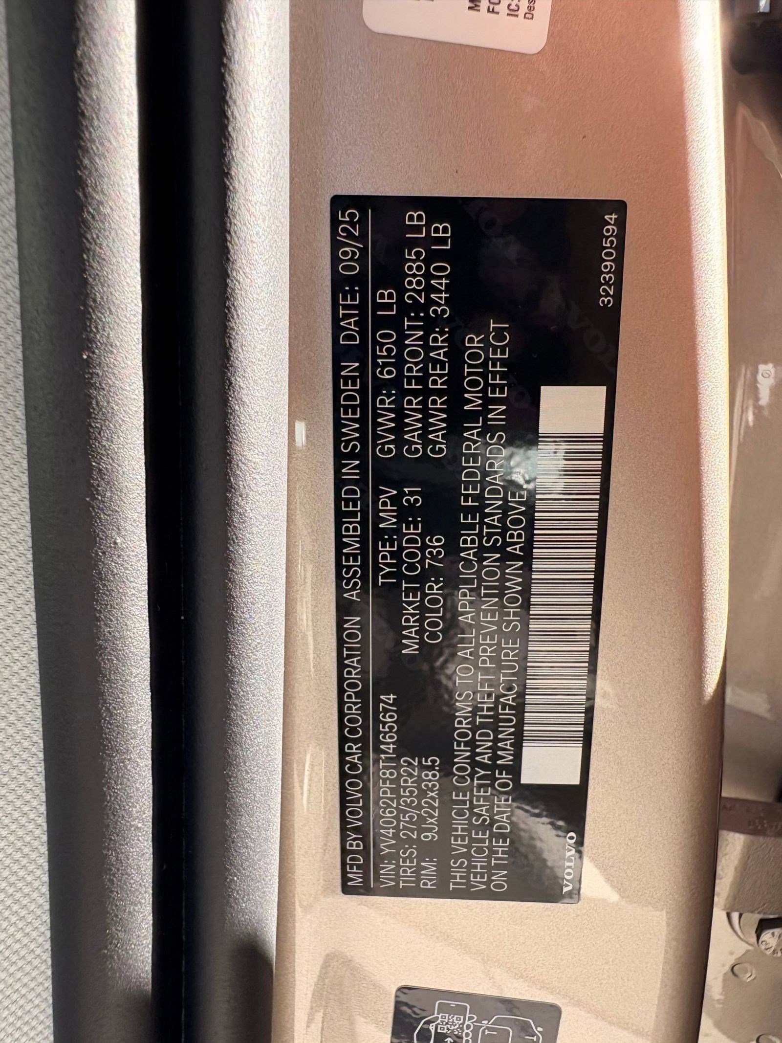 New 2026 Volvo XC90 B6 Ultra image 20