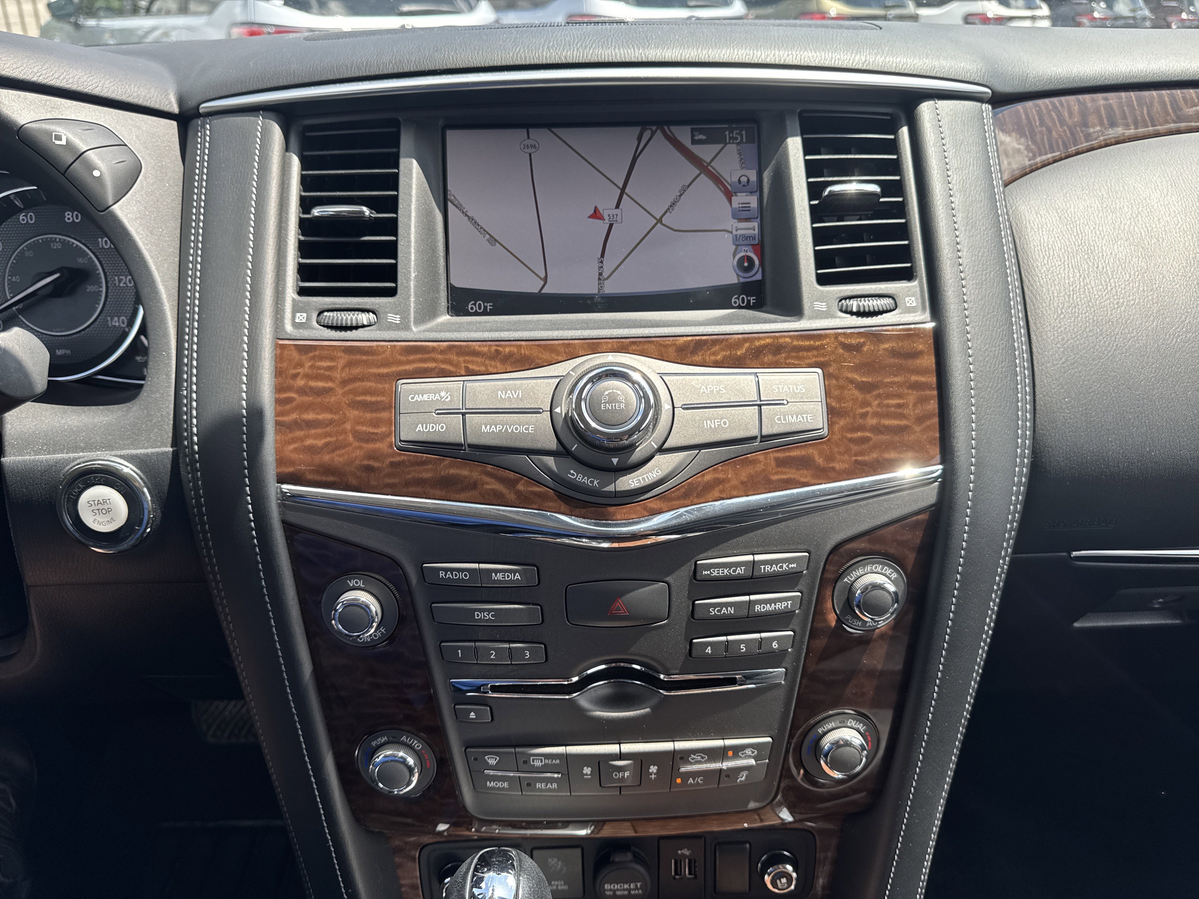 Used 2020 Nissan Armada Platinum w/ Captain's Chairs Package AWD/4WD image 21