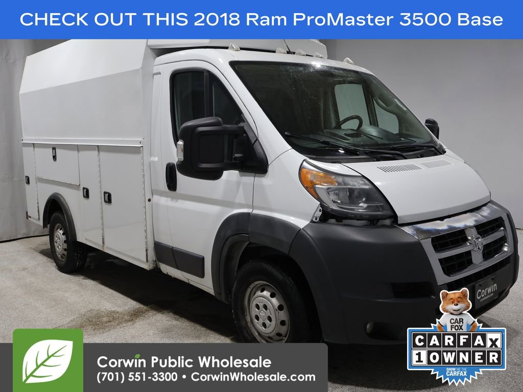 Used 2018 RAM ProMaster 3500 w/ Premium Appearance Group FWD image 1