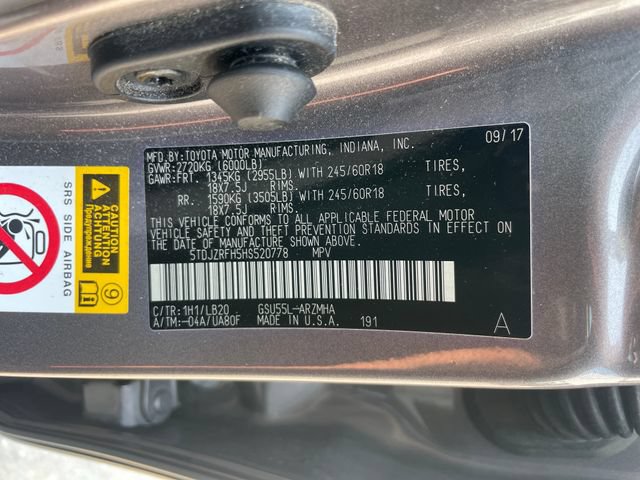 Used 2017 Toyota Highlander XLE w/ Protection Package #3 AWD/4WD image 26