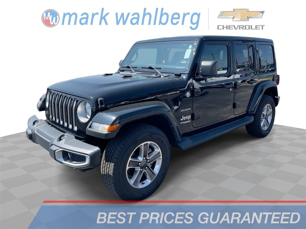Used 2022 Jeep Wrangler Unlimited Sahara video 1
