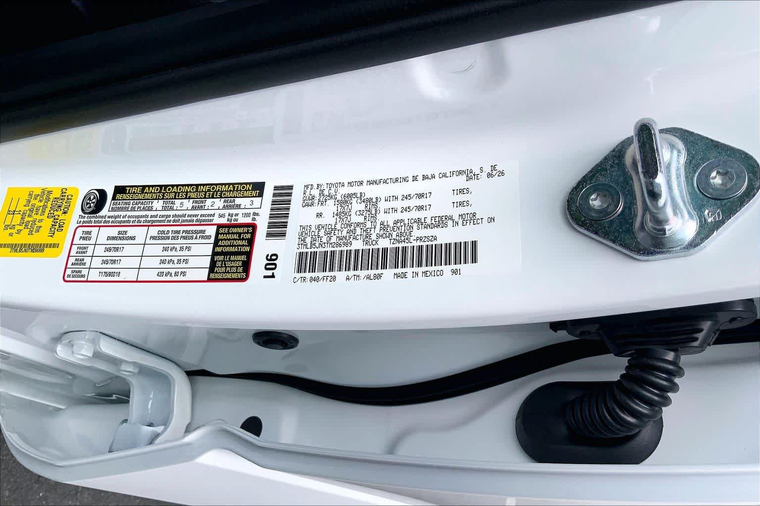 New 2026 Toyota Tacoma SR5 AWD/4WD image 21