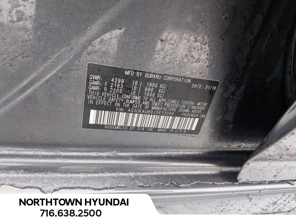 Used 2018 Subaru Impreza 2.0i Limited image 39