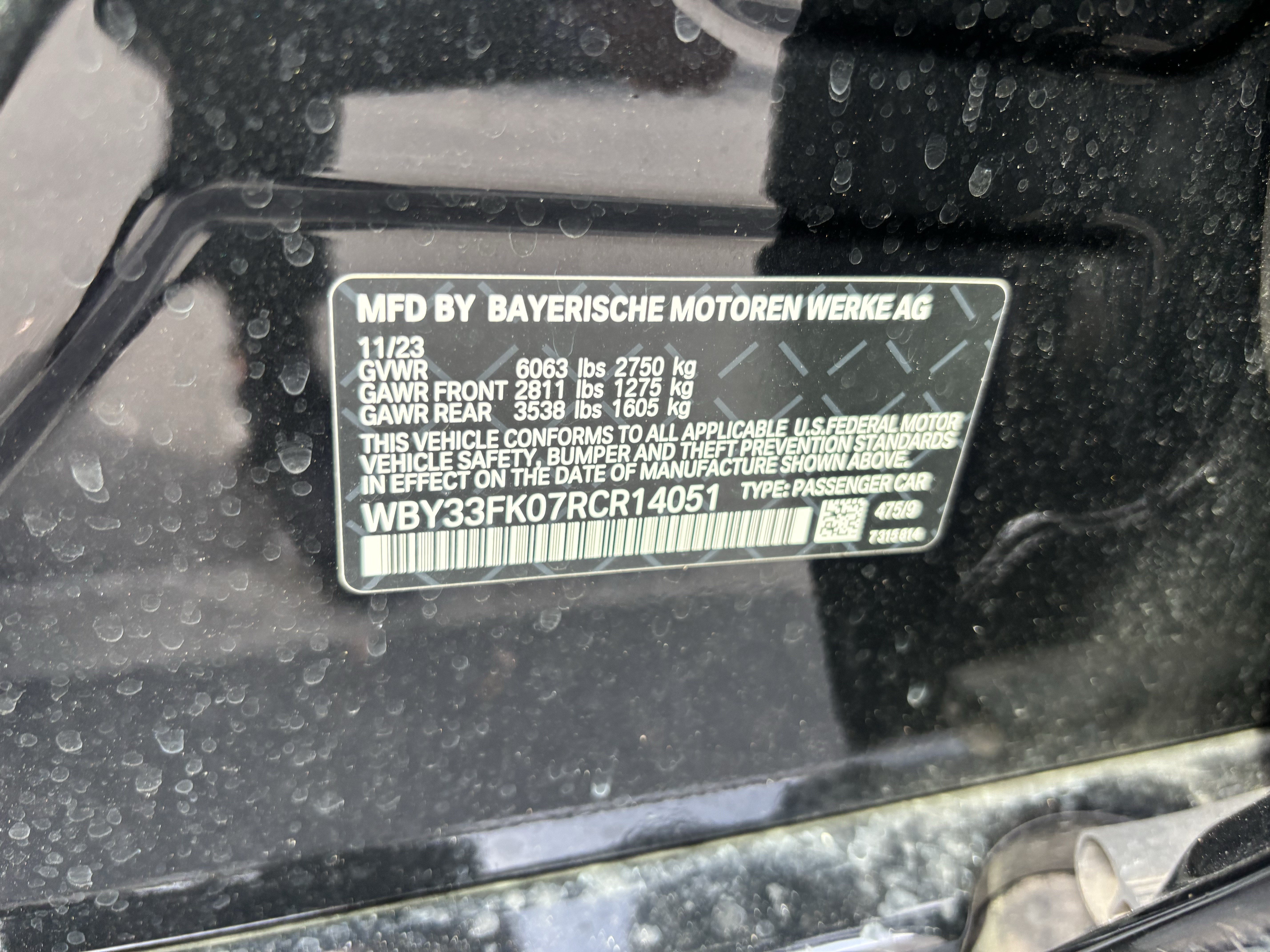 Certified 2024 BMW i5 eDrive40i w/ M Sport Package RWD image 38
