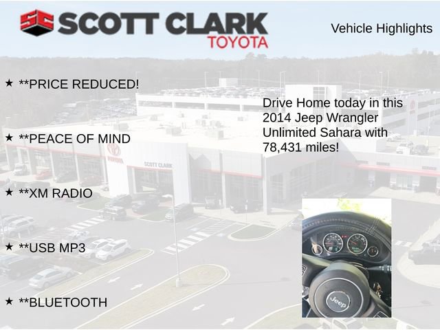 Used 2014 Jeep Wrangler Unlimited Sahara w/ Dual Top Group image 10