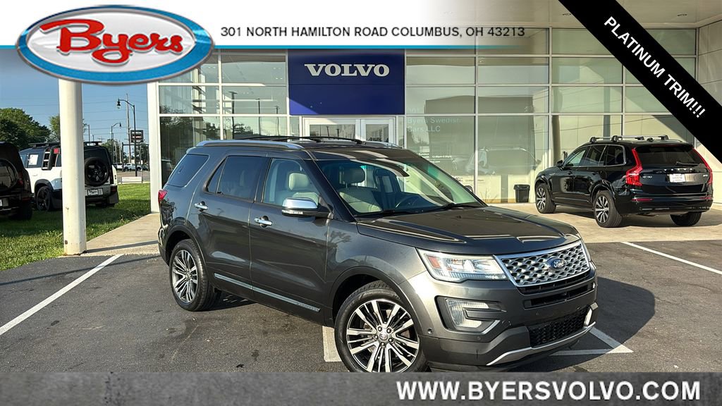 Used 2017 Ford Explorer Platinum