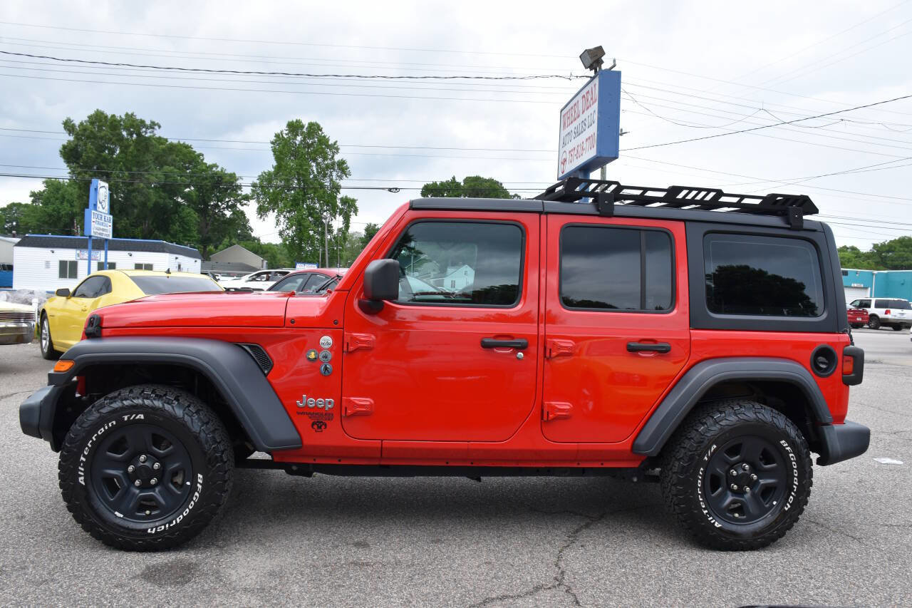 Used 2020 Jeep Wrangler Unlimited Sport image 4