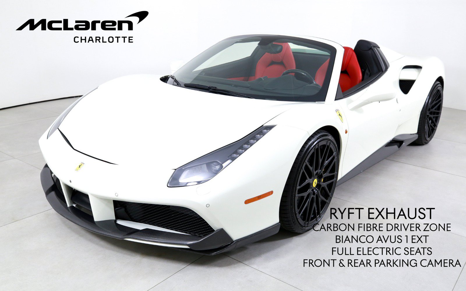 Used 2018 Ferrari 488 Spider RWD image 1
