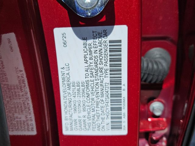 Certified 2025 Honda Accord SE image 16