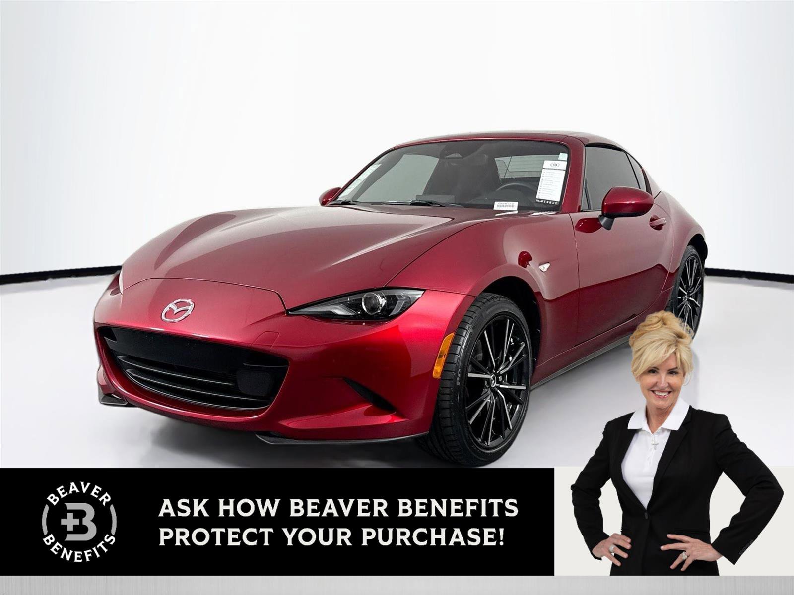 Certified 2024 MAZDA MX-5 Miata RF Grand Touring w/ Weather Package
