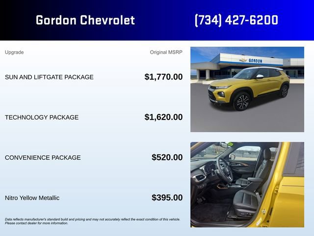 Used 2023 Chevrolet TrailBlazer ACTIV w/ Sun and Liftgate Package image 5