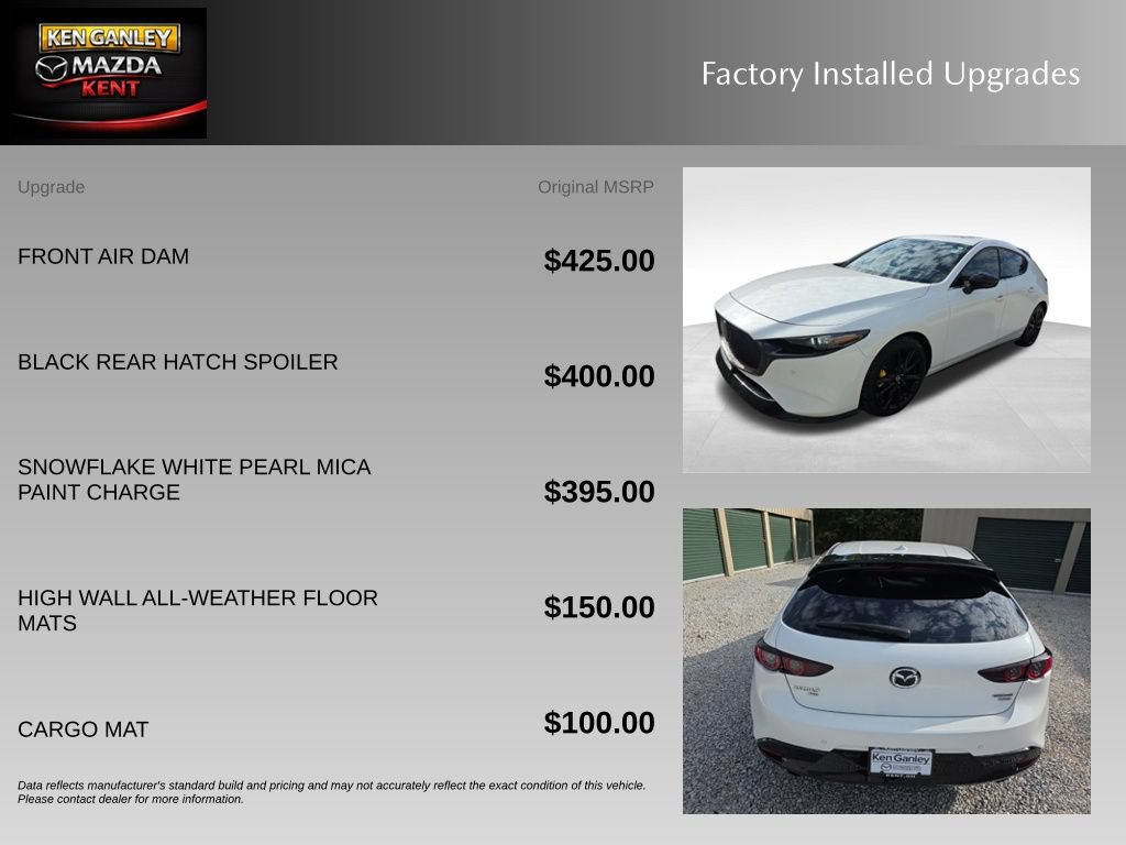 Used 2021 MAZDA MAZDA3 Hatchback w/Premium Plus Pkg AWD/4WD image 10