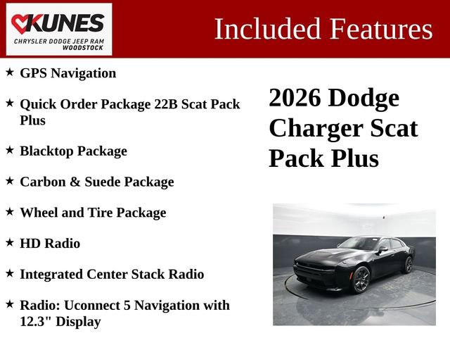 New 2026 Dodge Charger Scat Pack image 3