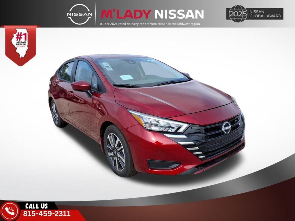 New 2025 Nissan Versa SV w/ Trunk Package image 1