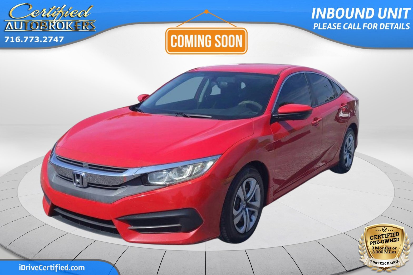 Used 2018 Honda Civic LX