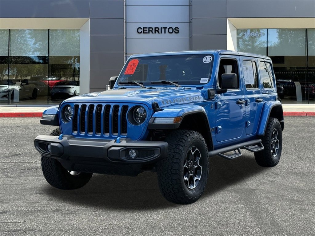 Used 2023 Jeep Wrangler Unlimited Rubicon 4xe image 1
