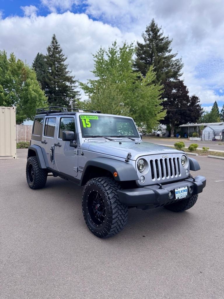 Used 2015 Jeep Wrangler Unlimited Sport w/ Quick Order Package 24S AWD/4WD image 3