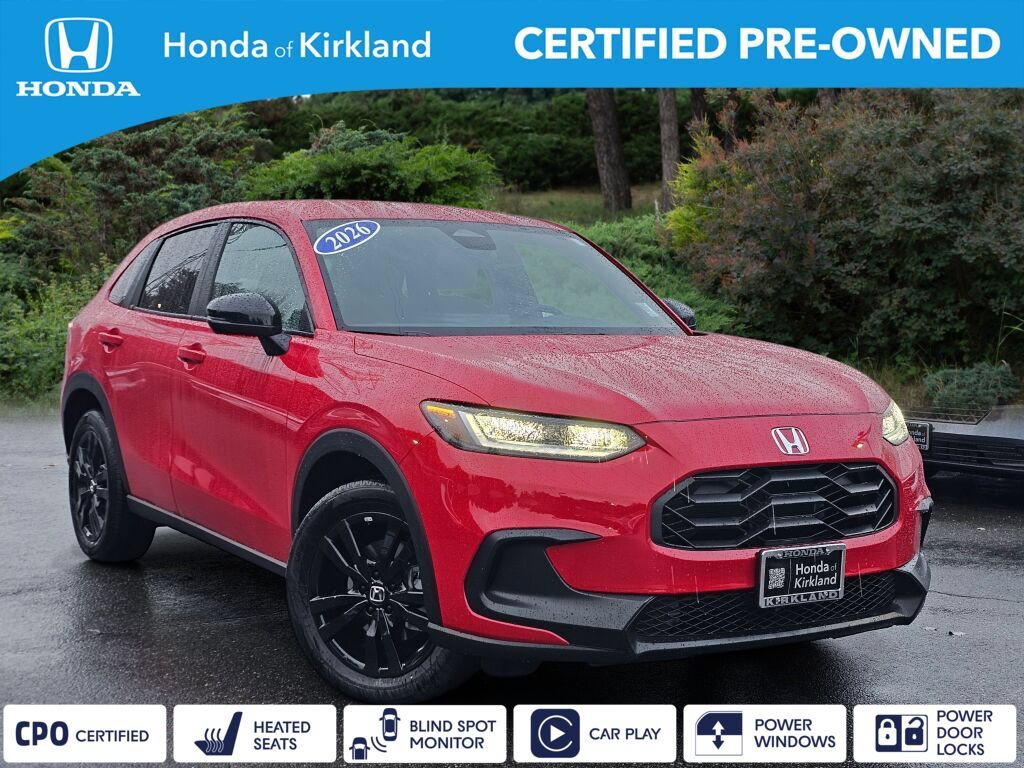 Certified 2026 Honda HR-V Sport