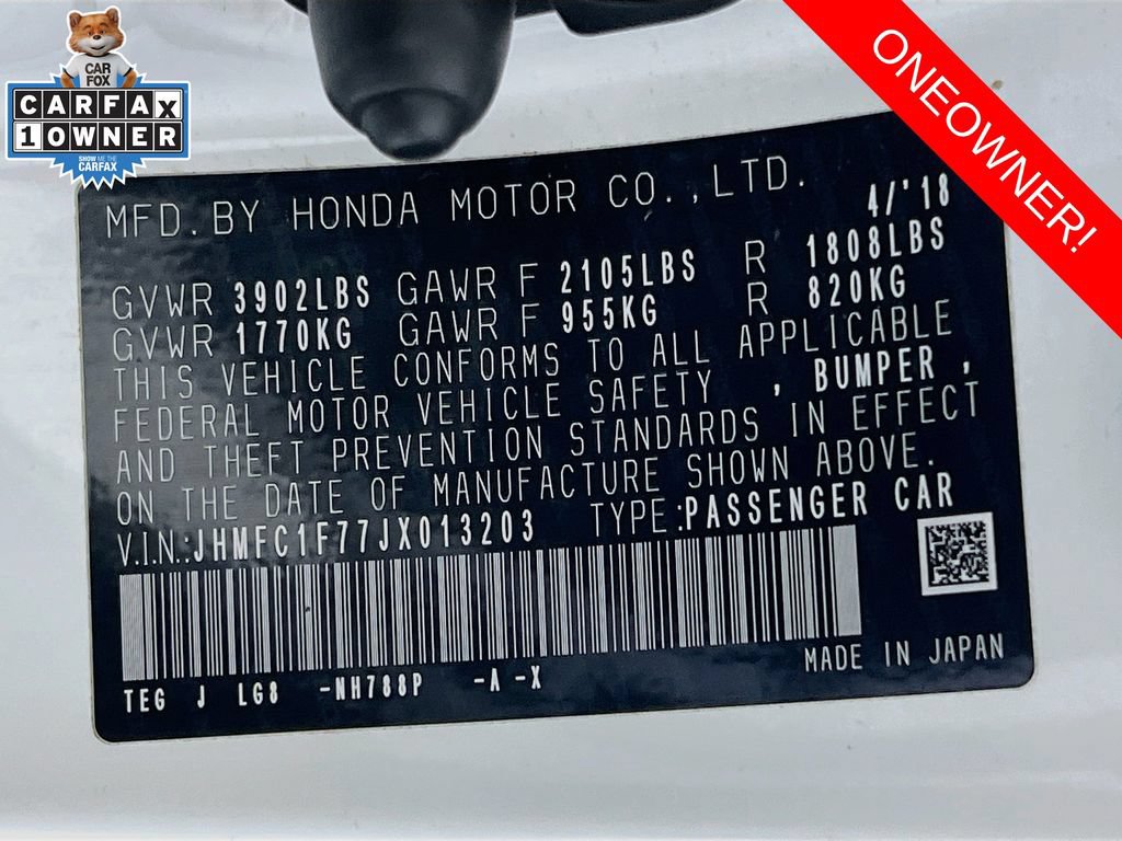 Used 2018 Honda Civic EX-L image 31