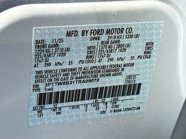 Used 2026 Ford Maverick XL w/ Equipment Group 101A AWD/4WD image 29