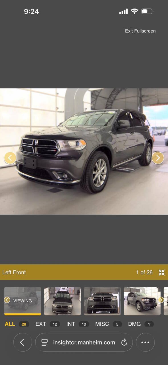 Used 2018 Dodge Durango SXT w/ Quick Order Package 2BB AWD/4WD image 3