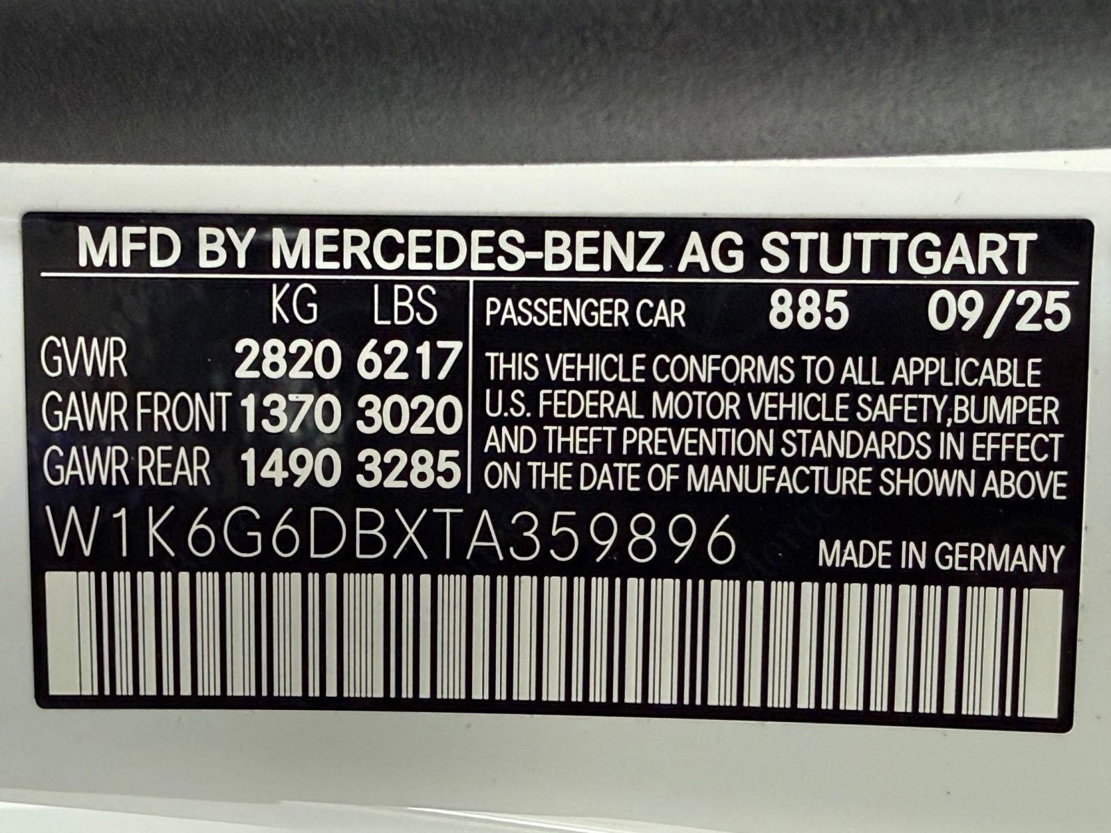 New 2026 Mercedes-Benz S 500 4MATIC image 18