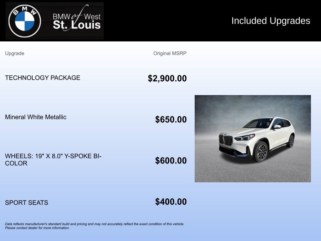 New 2026 BMW X1 xDrive28i w/ Technology Package image 17