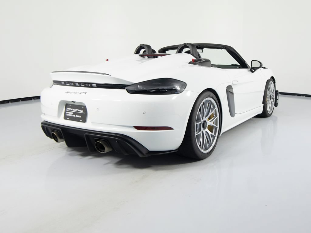 Certified 2025 Porsche 718 Boxster Spyder RS RWD image 10