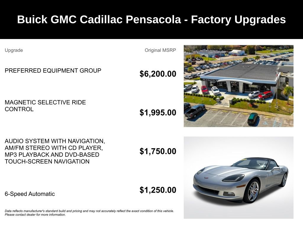 Used 2010 Chevrolet Corvette Convertible w/ Preferred Equipment Group RWD image 4