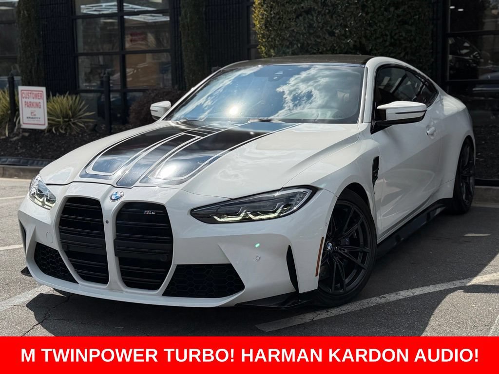 Used 2021 BMW M4 Coupe w/ Parking Assistance Package RWD image 1