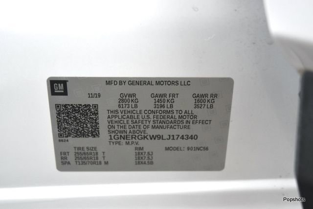 Used 2020 Chevrolet Traverse LT FWD image 21